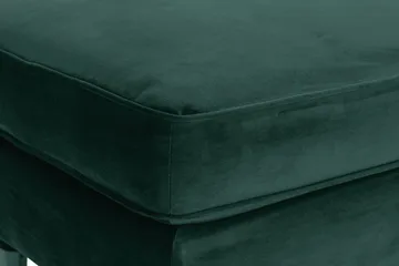 Howard Riviera Fotskammel Fløyel - Mørkegrønn - Møbler - Stoler - Krakk - Fotskammel