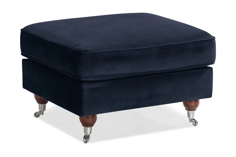 Howard Riviera Fotskammel Fløyel, Midnattsblå