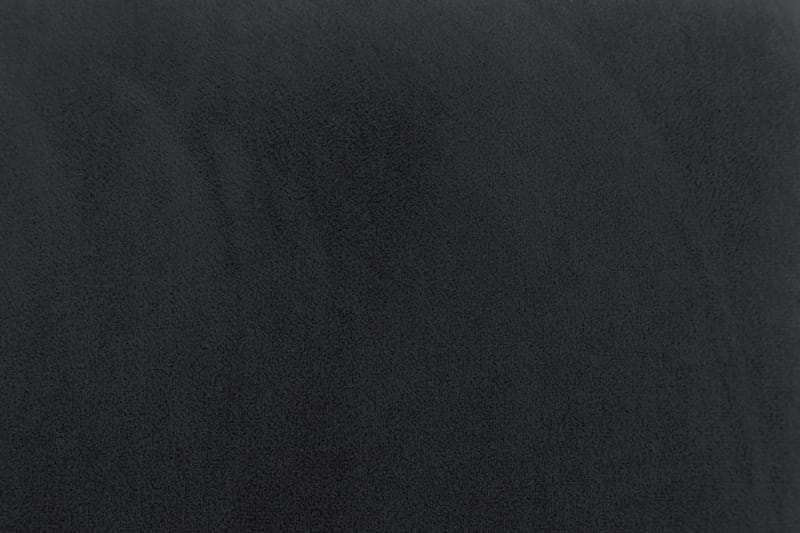 Howard Riviera Fotskammel Fløyel - Svart - Møbler - Stoler - Krakk - Fotskammel