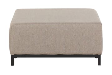 Hughen Fotskammel - Beige/Svart - Møbler - Stoler - Krakk - Fotskammel