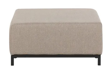 Hughen Fotskammel - Beige/Svart - Møbler - Stoler - Krakk - Fotskammel