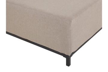 Hughen Fotskammel - Beige/Svart - Møbler - Stoler - Krakk - Fotskammel