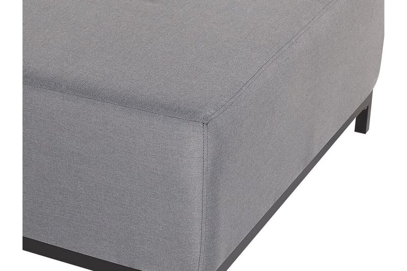 Hughen Fotskammel - Grå/Svart - Møbler - Stoler - Krakk - Fotskammel