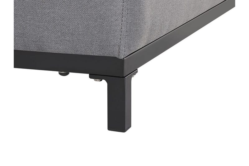 Hughen Fotskammel - Grå/Svart - Møbler - Stoler - Krakk - Fotskammel