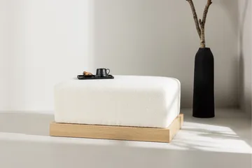 Ivy Fotskammel - Hvid - Møbler - Stoler - Krakk - Fotskammel