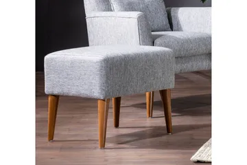 Kambi Fotskammel - Grå - Møbler - Stoler - Krakk - Fotskammel