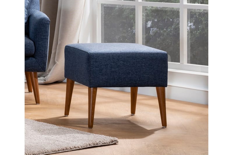 Kambi Fotskammel - Mørkeblå - Møbler - Stoler - Krakk - Fotskammel