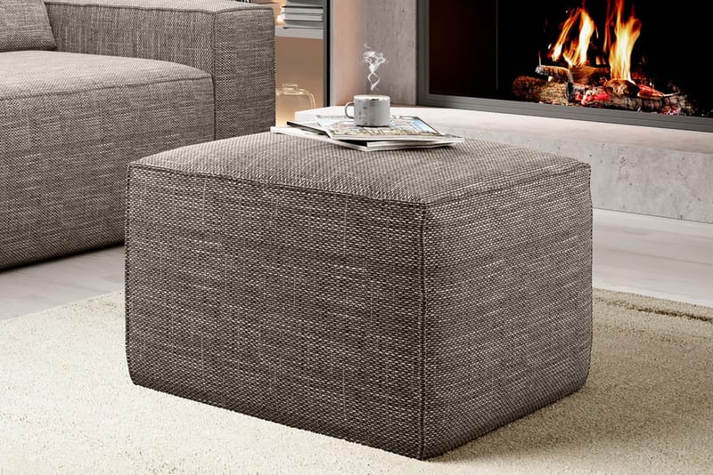 Kamli Fotskammel - Beige - Møbler - Stoler - Krakk - Fotskammel