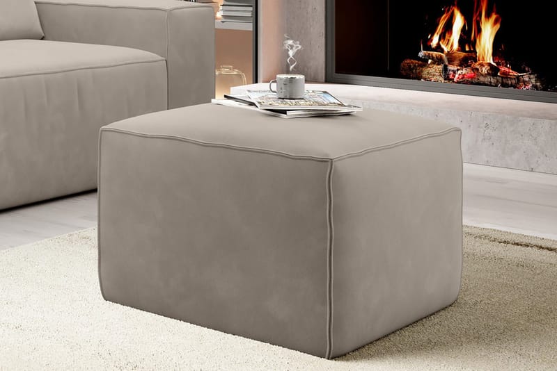 Kamli Fotskammel - Beige - Møbler - Stoler - Krakk - Fotskammel