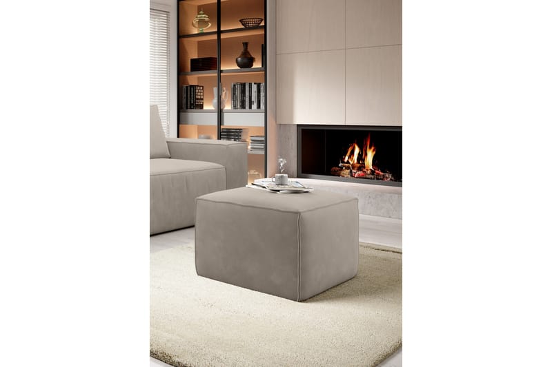 Kamli Fotskammel - Beige - Møbler - Stoler - Krakk - Fotskammel