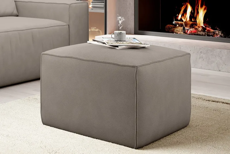 Kamli Fotskammel - Beige - Møbler - Stoler - Krakk - Fotskammel