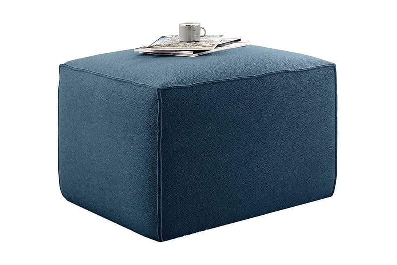 Kamli Fotskammel - Blå - Møbler - Stoler - Krakk - Fotskammel