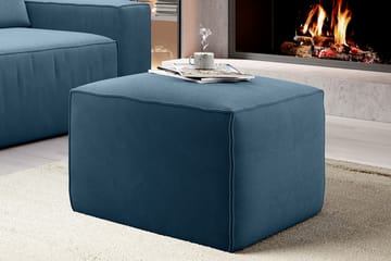 Kamli Fotskammel - Blå - Møbler - Stoler - Krakk - Fotskammel