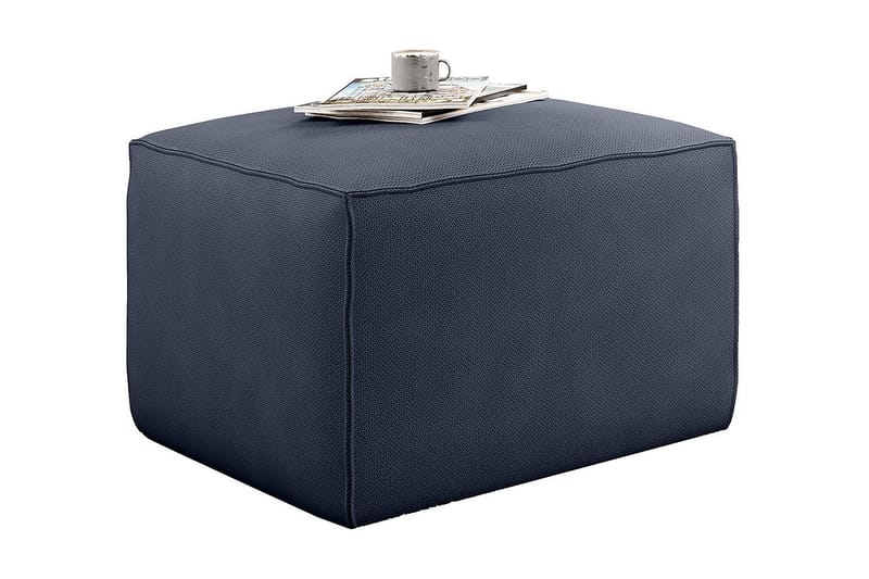 Kamli Fotskammel - Blå - Møbler - Stoler - Krakk - Fotskammel