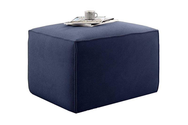 Kamli Fotskammel - Blå - Møbler - Stoler - Krakk - Fotskammel