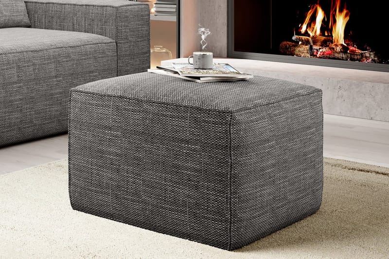 Kamli Fotskammel - Grå - Møbler - Stoler - Krakk - Fotskammel