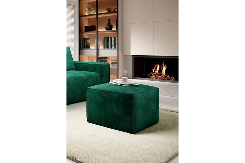 Kamli Fotskammel - Grønn - Møbler - Stoler - Krakk - Fotskammel