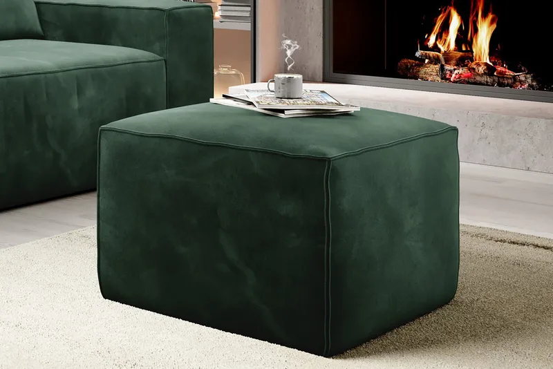 Kamli Fotskammel - Grønn - Møbler - Stoler - Krakk - Fotskammel