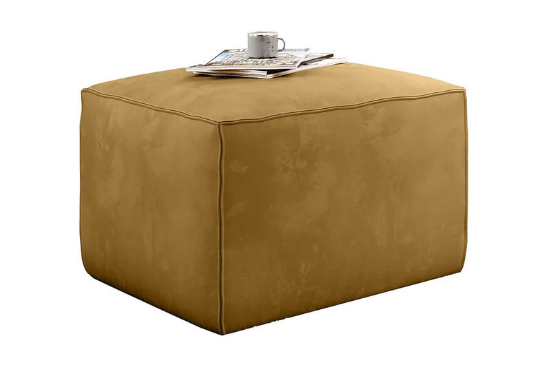 Kamli Fotskammel - Gul - Møbler - Stoler - Krakk - Fotskammel