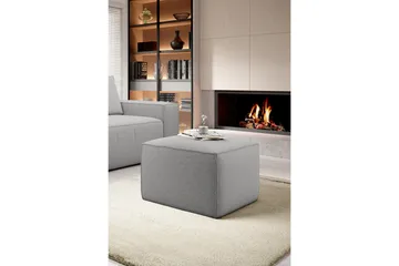 Kamli Fotskammel - Lysegrå - Møbler - Stoler - Krakk - Fotskammel