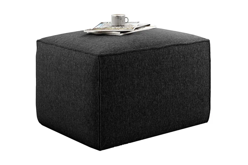 Kamli Fotskammel - Mørkegrå - Møbler - Stoler - Krakk - Fotskammel