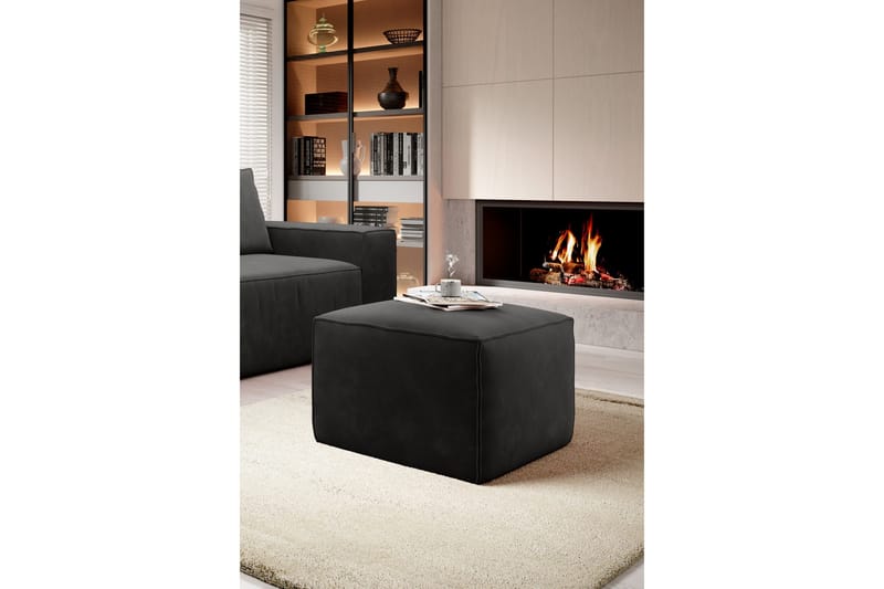 Kamli Fotskammel - Mørkegrå - Møbler - Stoler - Krakk - Fotskammel