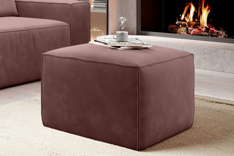 Kamli Fotskammel - Rosa - Møbler - Stoler - Krakk - Fotskammel