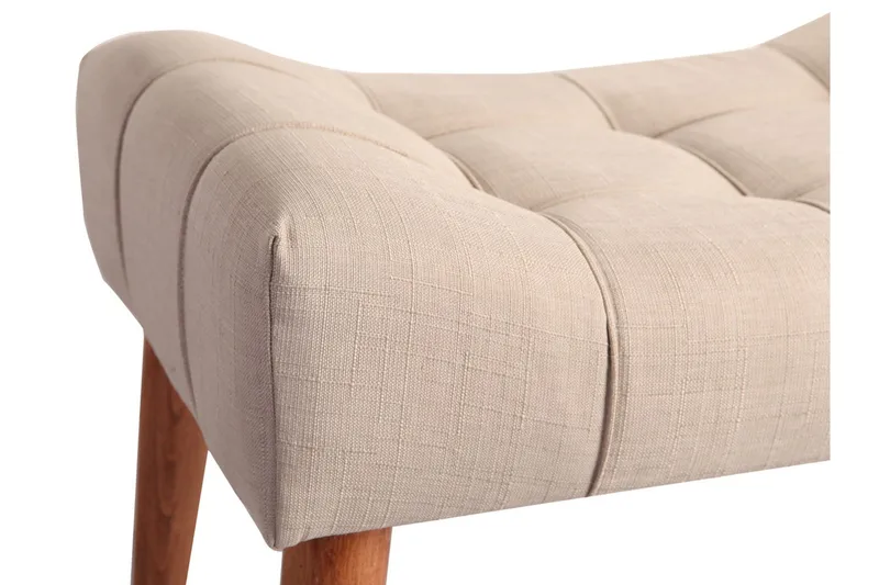 Khyair Fotskammel - Beige - Møbler - Stoler - Krakk - Fotskammel