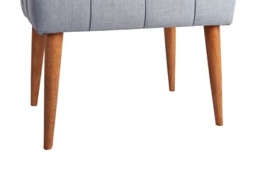 Khyair Fotskammel - Blå - Møbler - Stoler - Krakk - Fotskammel