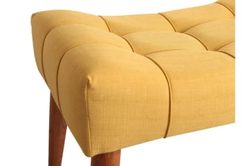 Khyair Fotskammel - Gul - Møbler - Stoler - Krakk - Fotskammel