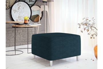 Kintore Fotpall 56 cm NO_BRAND Dark blue - Møbler - Stoler - Krakk - Fotskammel