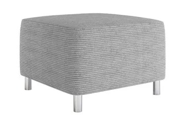 Kintore Fotpall 56 cm NO_BRAND Light grey/Dark grey - Møbler - Stoler - Krakk - Fotskammel