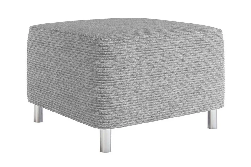 Kintore Fotpall 56 cm NO_BRAND Light grey/Dark grey