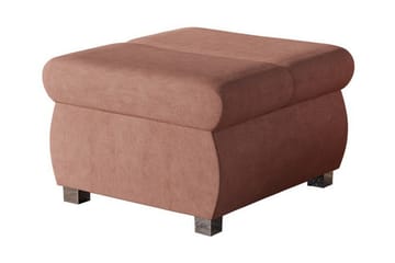 Kintore Fotpall 60 cm Pink/Brown - Møbler - Stoler - Krakk - Fotskammel