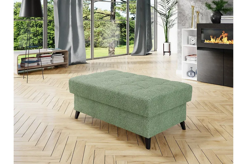 Kintore Fotpall 67 cm Green - Møbler - Stoler - Krakk - Fotskammel