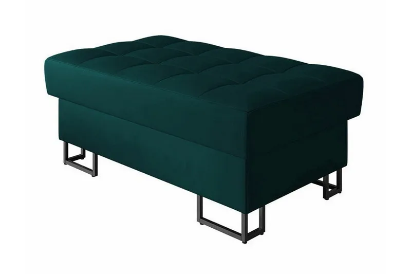 Kintore Fotpall 67 cm NO_BRAND Dark green