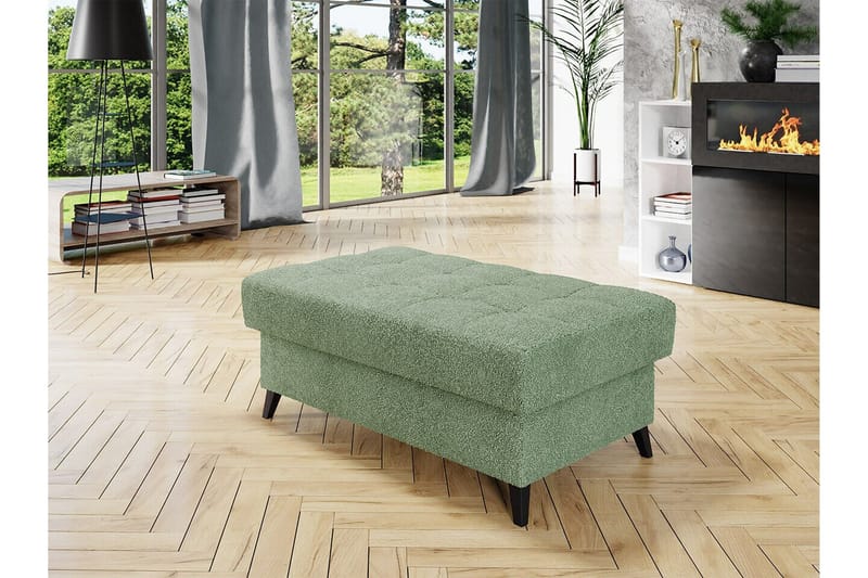 Kintore Fotpall 67 cm NO_BRAND Green - Møbler - Stoler - Krakk - Fotskammel