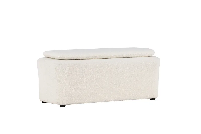 Laurel Fotpall - Hvid - Møbler - Stoler - Krakk - Fotskammel