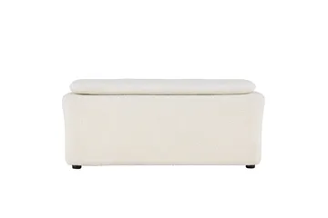 Laurel Fotpall - Hvid - Møbler - Stoler - Krakk - Fotskammel