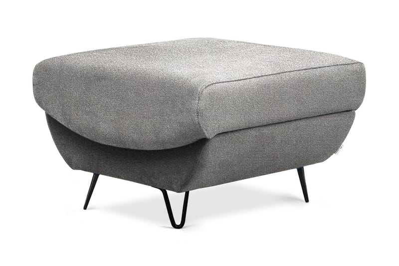 Lence Fotskammel - Lysegrå - Møbler - Stoler - Krakk - Fotskammel