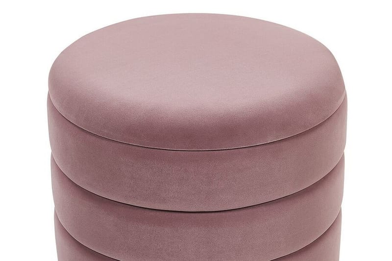 Lerbodatorp Fotskammel med Oppbevaring 2-pk - Rosa - Møbler - Stoler - Krakk - Fotskammel