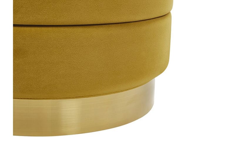 Lerbodatorp Fotskammel med Oppbevaring 2-pk - Gul - Møbler - Stoler - Krakk - Fotskammel