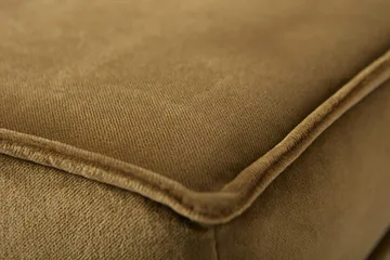 Lissbon Fotskammel Fløyel - Honninggul - Møbler - Stoler - Krakk - Fotskammel