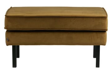 Lissbon Fotskammel Fløyel - Honninggul - Møbler - Stoler - Krakk - Fotskammel