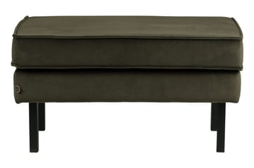 Lissbon Fotskammel Fløyel - Mørkegrønn - Møbler - Stoler - Krakk - Fotskammel