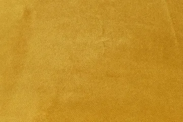 Lissbon Fotskammel Fløyel - Oker - Møbler - Stoler - Krakk - Fotskammel