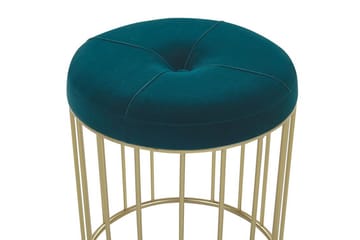 Mattila Fotskammel 2-pk - Blå - Møbler - Stoler - Krakk - Fotskammel