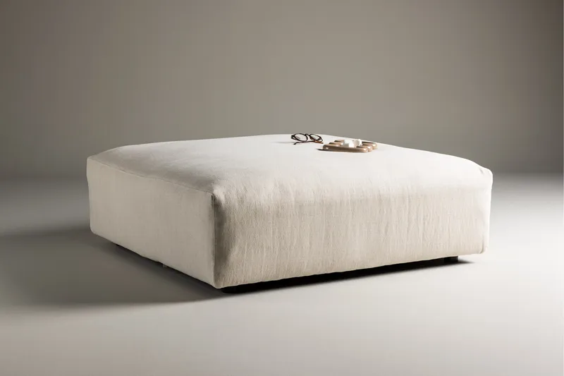 Mavi Fotskammelmodul - Beige - Møbler - Stoler - Krakk - Fotskammel