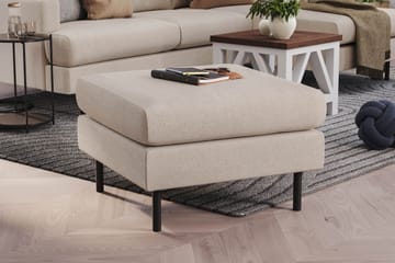 Menard Compact Fotskammel 68 cm - Beige - Møbler - Stoler - Krakk - Fotskammel