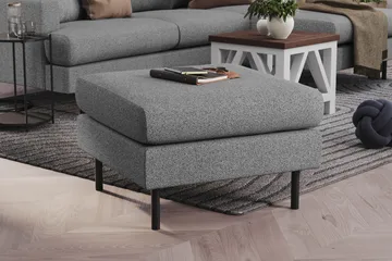 Menard Compact Fotskammel 68 cm - Grå - Møbler - Stoler - Krakk - Fotskammel